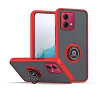 COMAKU Cover per Motorola Moto G84 5G, con 360° Magnetica Anello Supporto, Anti Caduta e Resistente Agli Urti, Cover per Motorola Moto G84 5G - Rosso