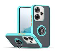 COMAKU Cover per Oppo A40 4G / A40m / Oppo A60 5G, con 360° Magnetica Anello Supporto, Anti Caduta e Resistente Agli Urti, Cover per Oppo A40 4G / A40m / Oppo A60 5G - Blu cielo