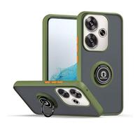 COMAKU Cover per Oppo A40 4G / A40m / Oppo A60 5G, con 360° Magnetica Anello Supporto, Anti Caduta e Resistente Agli Urti, Cover per Oppo A40 4G / A40m / Oppo A60 5G - ArmyGreen
