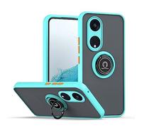 COMAKU Cover per Oppo Reno 8T 4G (Reno8T), con 360° Magnetica Anello Supporto, Anti Caduta e Resistente Agli Urti, Cover per Oppo Reno 8T 4G (Reno8T) - Blu cielo
