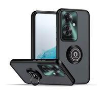 COMAKU Cover per OPPO Reno11 F 5G / Reno 11F 5G, con 360° Magnetica Anello Supporto, Anti Caduta e Resistente Agli Urti, Cover per OPPO Reno11 F 5G / Reno 11F 5G - Nero