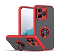 COMAKU Cover per Realme C53, con 360° Magnetica Anello Supporto, Anti Caduta e Resistente Agli Urti, Cover per Realme C53 - Rosso