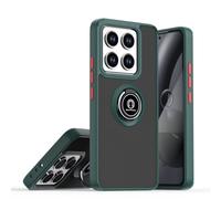 COMAKU Cover per Xiaomi 14T Pro 5G, con 360° Magnetica Anello Supporto, Anti Caduta e Resistente Agli Urti, Cover per Xiaomi 14T Pro 5G - Verde scuro