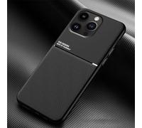 COMAKU Cover per Xiaomi Poco X7 Pro 5G, Ultrasottile PU + TPU Silicone Antiscivolo Antiurto Case Con Texture Bumper Custodia Cover - Nero