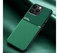 COMAKU Cover per Xiaomi Redmi 15C 4G, Ultrasottile PU + TPU Silicone Antiscivolo Antiurto Case Con Texture Bumper Custodia Cover - Verde