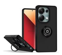 COMAKU Cover per Xiaomi Redmi Note 13 Pro 4G, con 360° Magnetica Anello Supporto, Anti Caduta e Resistente Agli Urti, Cover per Xiaomi Redmi Note 13 Pro 4G - Nero
