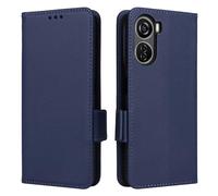 COMAKU Custodia per ZTE nubia Neo/Blade V50 Design 5G/V41 vita/V40 design/Axon 40 lite, Cover Flip in Pelle di Alta Qualità, Chiusura Magnetica, Cover per Telefono Antiurto -blu navy