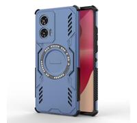 COMAKU Ultra Armor Case per Motorola Edge 50 Fusion, Cover Antishock TPU+PC, [Dissipazione Rapida del Calore] [Magnetico Forte] Custodia Protettiva Resistente agli Urti - Blu