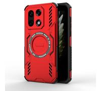 COMAKU Ultra Armor Case per OnePlus 15R, Cover Antishock TPU+PC, [Dissipazione Rapida del Calore] [Magnetico Forte] Custodia Protettiva Resistente agli Urti - Rosso