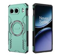 COMAKU Ultra Armor Case per OnePlus Nord 4 5G, Cover Antishock TPU+PC, [Dissipazione Rapida del Calore] [Magnetico Forte] Custodia Protettiva Resistente agli Urti - Verde