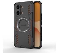 COMAKU Ultra Armor Case per Xiaomi Poco X8 Pro Max 5G, Cover Antishock TPU+PC, [Dissipazione Rapida del Calore] [Magnetico Forte] Custodia Protettiva Resistente agli Urti - Nero