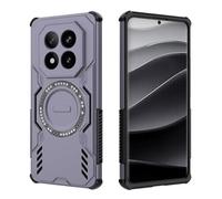 COMAKU Ultra Armor Case per Xiaomi Redmi Note 14 Pro+ Plus 5G, Cover Antishock TPU+PC, [Dissipazione Rapida del Calore] [Magnetico Forte] Custodia Protettiva Resistente agli Urti - Viola