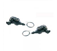 Comandi Cambio Bici MTB/Urban 3x9v Push-Pull con Cavi e Display - Nero