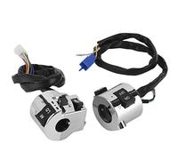 Comandi Manubrio Moto - Coppia di Interruttori di Controllo Manubrio Moto Pulsante di Controllo Interruttore Manubrio Moto per Indicatori di Direzione Clacson 2