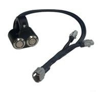 Comandi Manubrio per e-bike Per Fuoristrada Fango Comandi Manubrio | per Doppio pulsante indipendente, controllo luci e clacson, compatto, design ergonomico, nero opaco