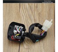 Comandi Manubrio per moto con Frecce Clacson Luci 9 Pin Comandi | Compatibilità ampia, connettore 9 pin, installazione per semplice, per moto elettriche, scooter, quad
