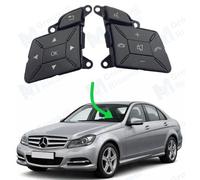 Comandi Pulsanti Tasti Al Volante Controllo Menù Per Mercedes W204