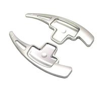 comandi volante Compatibile Con Benz Per W205 S205 C117 X156 C292 2015 2016 2017 Estensione Della Copertura Del Cambio Per Il Controllo Del Volante Dell'auto Estensione Della Leva(Silver)