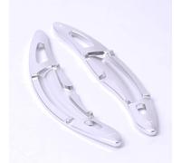 comandi volante Compatibile Con Porsche Per Cayenne 2015-2019 Per Spyder 918 2015-2017 Estensione Del Cambio Al Volante In Alluminio Ricambi Per Auto Accessori Per Auto(Silver)