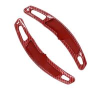 comandi volante Compatibile Con Porsche Per Panamera 2016-2020 Per Spyder 918 2015-2020 Estensione Leva Cambio Leva Cambio Al Volante Estensione Leva Cambio(Carbon Fiber Red)