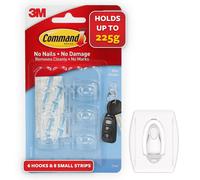 Comando 17LW-CLR-CB19 17006CLR-ES Ganci di servizio trasparenti da 1 pollice