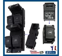 Comando Alzavetro Anteriore Sinistro + Pulsante Destro Per Bora Golf IV 5P