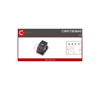 Comando Alzavetro CASCO Per Audi A3 A6 Q7 Interruttore Platina