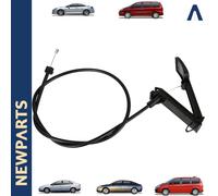 Comando Apertura Cofano Motore con Cavo per Citroën C4 Cactus C5 C6 C8 7937R0