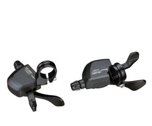 Comando cambio destro MicroShift MTB 10 velocità Shimano/Sunrace alluminio nero
