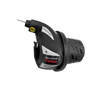 Shimano Comando Cambio Revoshift 7V Destro Manettino Bici Mtb Nero Silver