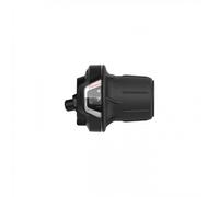 Comando Cambio Gripshift SL-RV300-7R 7V Destro con Display per Bici MTB/Urban Nero/Argento