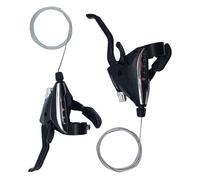 Comando Cambio Mountain Bike 3x9 Velocità Pollice Leggero per Strada | Comando Cambio Bici da Corsa e Fuoristrada 3x9, Manopole Pollice Precise per Percorsi Tecnici e Sentieri Impervi