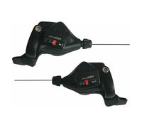 Comando Cambio MTB 3x9V in Alluminio Nero Compatibile SHIMANO - Coppia Leggera e Resistente