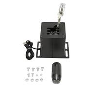 Comando Cambio USB Per Simulatore, Cambio H Per Giochi di Corse, Impugnatura in Fibra di Carbonio, Corpo in Lega di Alluminio, Testa a Sfera Sostituibile, Cambio USB Compatibile Per Logitech G29 G27