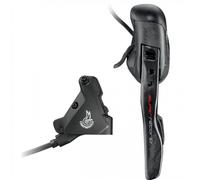 Comando Campagnolo Super Record EPS Ergopower Disc 2x12V Sinistro Nero