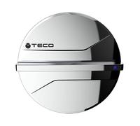 Comando esterno filomuro Teco Ultra cromo lucido UPLU0302M00