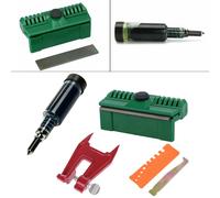 Comando ferroviario barra guida motosega stazione binario seghetto affila