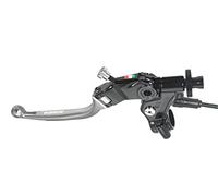 Comando Frizione A Cavo Accossato Con Leva Snodata Colorata (Pomello+Leva) Con Micro Incluso per Honda CBR 1000 RR Fireblade dal 2016 al 2022 cc 1000