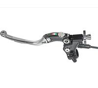 Comando Frizione A Cavo Racing Accossato Con Leva Snodata Colorata (Pomello+Leva+Regolatore), Con Micro Incluso per Ducati Hyperstrada dal 2013 al 2015 cc 821