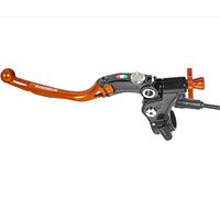 Comando Frizione A Cavo Racing Accossato Con Leva Snodata Colorata (Pomello+Lev Regolatore), Con Micro Incluso per Aprilia RSV4-RR dal 2015 al 2015 cc 1000