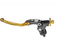 Comando Frizione A Cavo Racing Accossato Con Leva Snodata Colorata (Pomello+Lev Regolatore), Con Predisposizione Attacco Micro per Benelli TnT 1130 Titanium dal 2005 al 2007 cc 1130