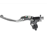 Comando Frizione A Cavo Racing Accossato Con Leva Snodata Colorata (Pomello+Lev Regolatore), Con Predisposizione Attacco Micro per Benelli Tre 1130 k Amazonas dal 2007 al 2012 cc 1130