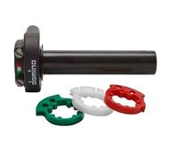 Comando gas 4T Domino XM2 regolabile nero