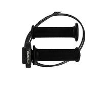 Comando gas in ergal Accossato completo di cavi e manopole per Triumph THRUXTON dal 2010 al 2010 (CC 1200)