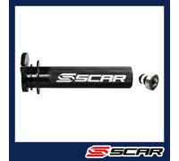 COMANDO GAS IN ERGAL TUBO CON CUSCINETTO HUSQVARNA TC50 TC65 17-20 NERO SCAR