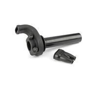 Comando gas motocross Domino KRE 4T nero