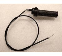 COMANDO GAS PIAGGIO ZIP 50 RST FRRST CON CAVO ORIGINALE NERO DOMINO 203603