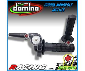 COMANDO GAS RAPIDO DOMINO TOMMASELLI FORMULA 1 CAVO UNIVERSALE + MANOPOLE MOTO