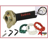 COMANDO GAS RAPIDO DOMINO XM2 ORO 3 GHIRE REGOLABILE kit completo curve/pipette