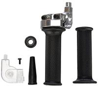 Domino Comando gas rapido per motorino vintage. Con manopola nera in Alluminio